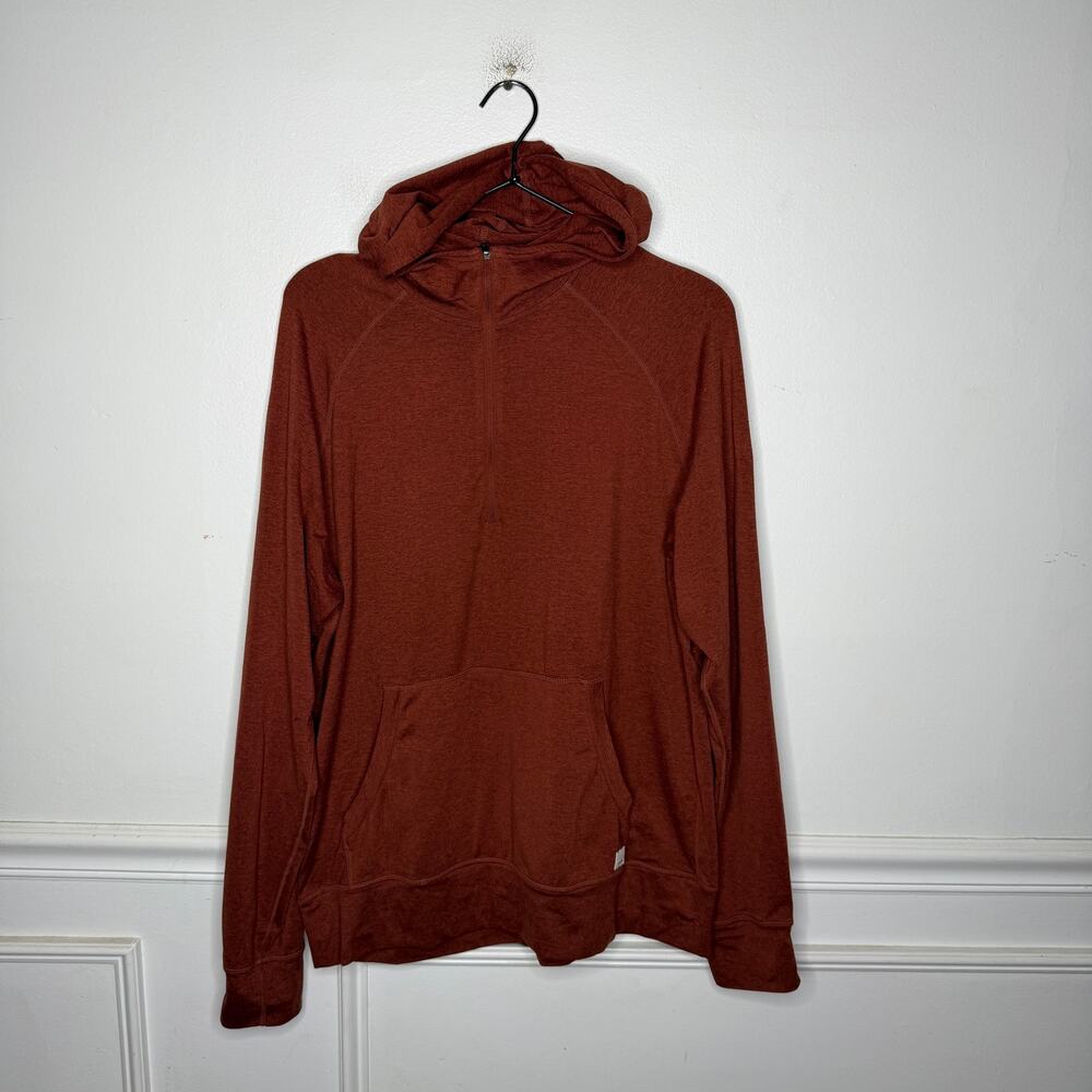 Vuori Ponto Performance Half-Zip Hoodie Mens Medium